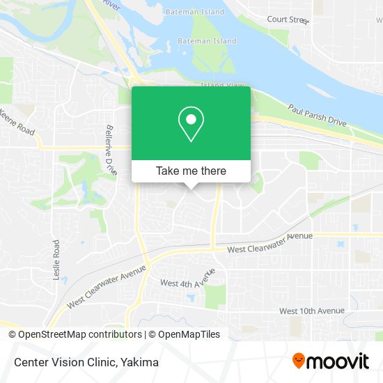 Mapa de Center Vision Clinic
