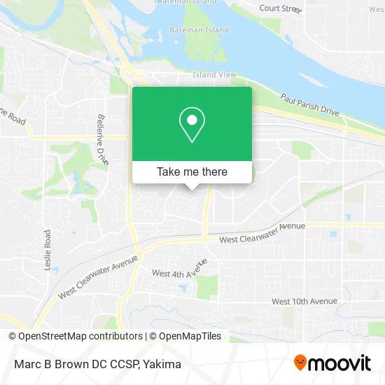 Marc B Brown DC CCSP map