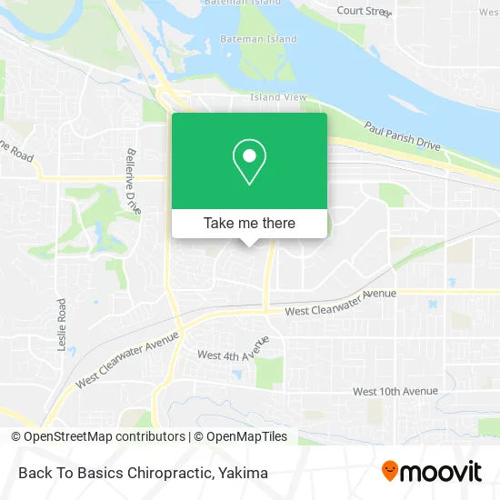 Back To Basics Chiropractic map