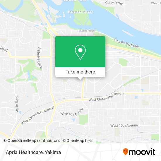 Apria Healthcare map