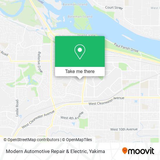 Mapa de Modern Automotive Repair & Electric