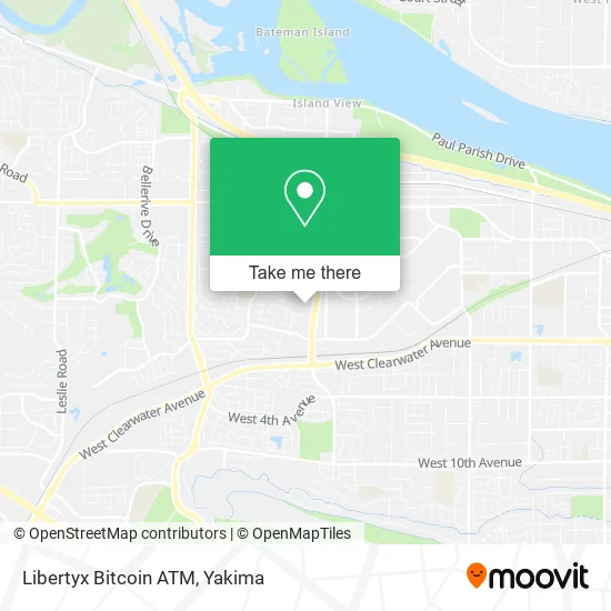 Libertyx Bitcoin ATM map