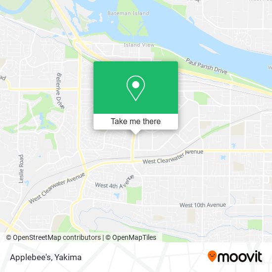Mapa de Applebee's
