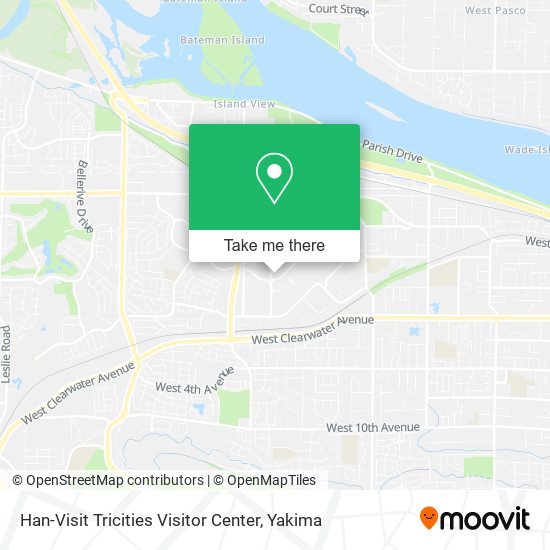 Mapa de Han-Visit Tricities Visitor Center
