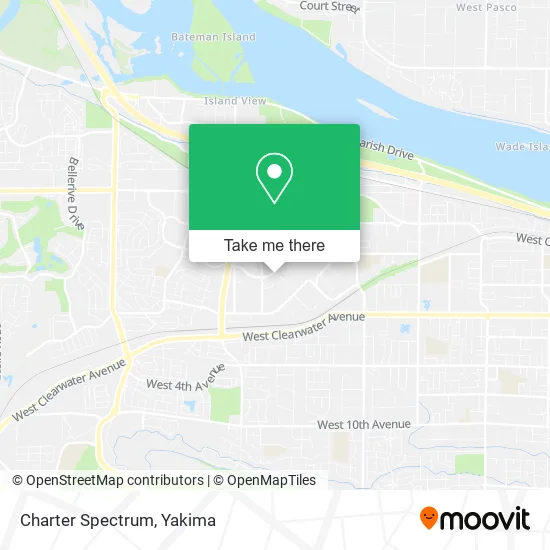 Charter Spectrum map