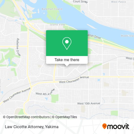 Law Cicotte Attorney map