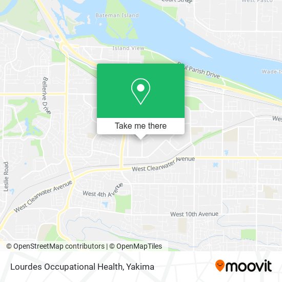 Mapa de Lourdes Occupational Health