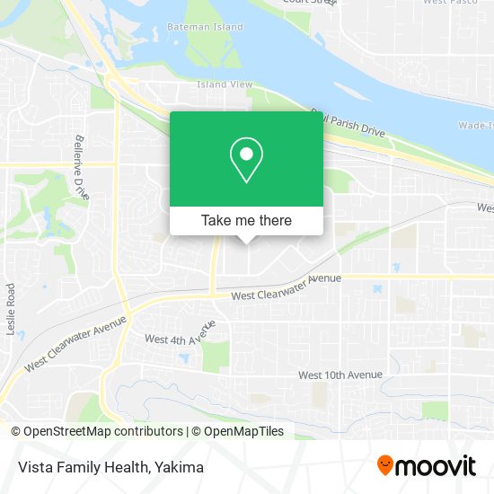 Mapa de Vista Family Health