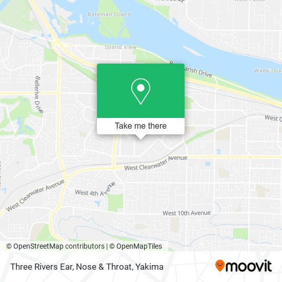 Three Rivers Ear, Nose & Throat map