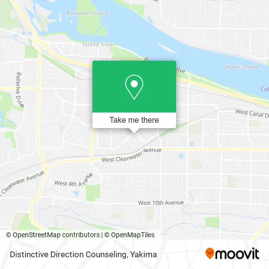 Distinctive Direction Counseling map