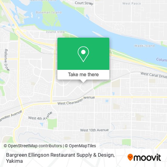Bargreen Ellingson Restaurant Supply & Design map