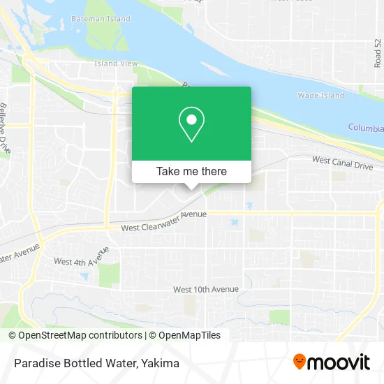 Mapa de Paradise Bottled Water