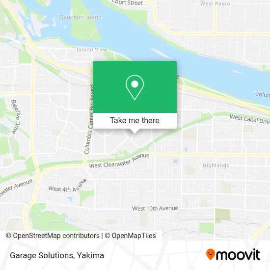 Garage Solutions map