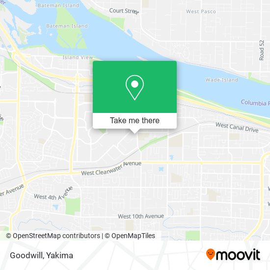 Goodwill map