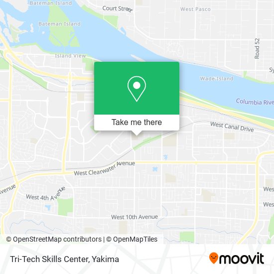 Mapa de Tri-Tech Skills Center