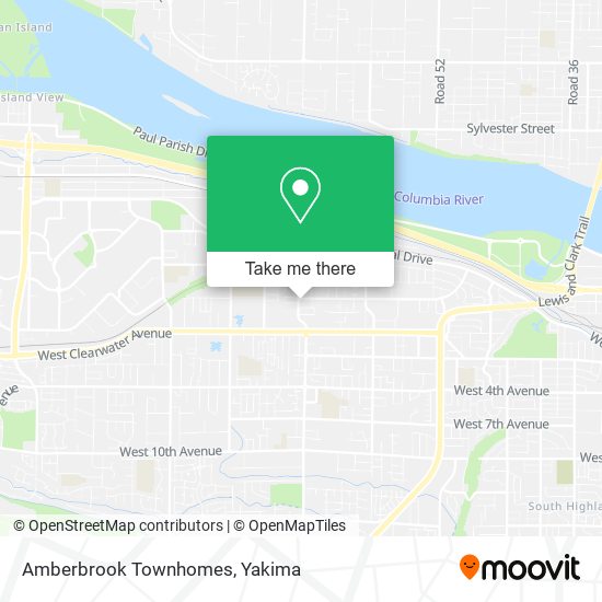 Mapa de Amberbrook Townhomes