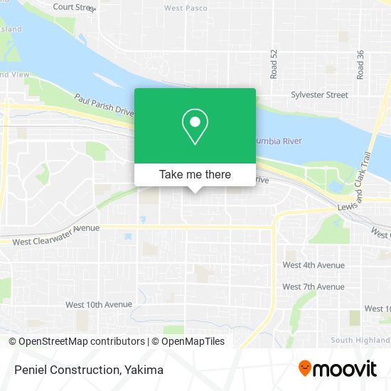 Peniel Construction map
