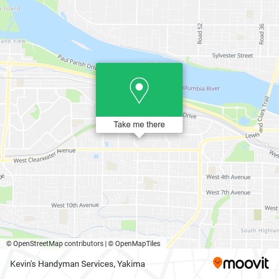 Kevin's Handyman Services map