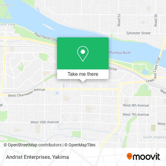 Mapa de Andrist Enterprises