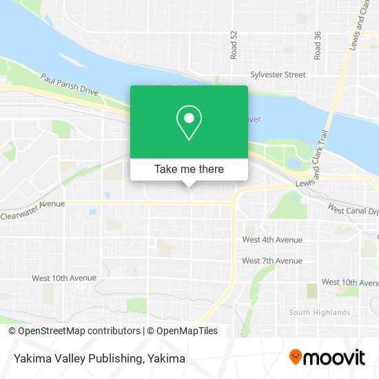 Yakima Valley Publishing map