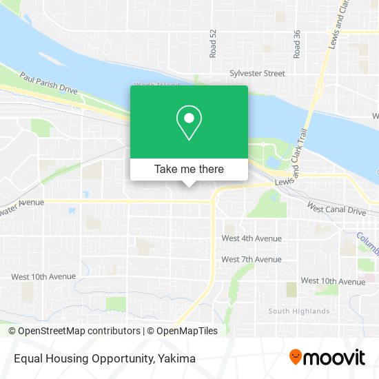 Equal Housing Opportunity map