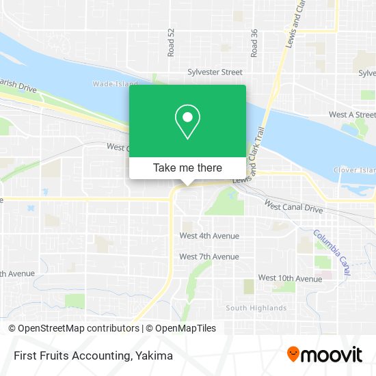 First Fruits Accounting map