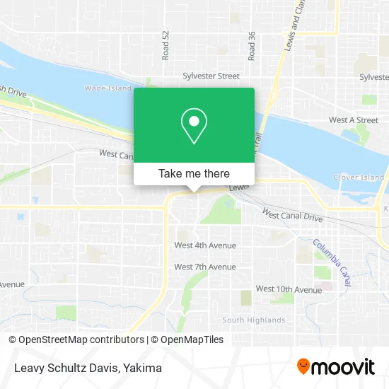 Leavy Schultz Davis map