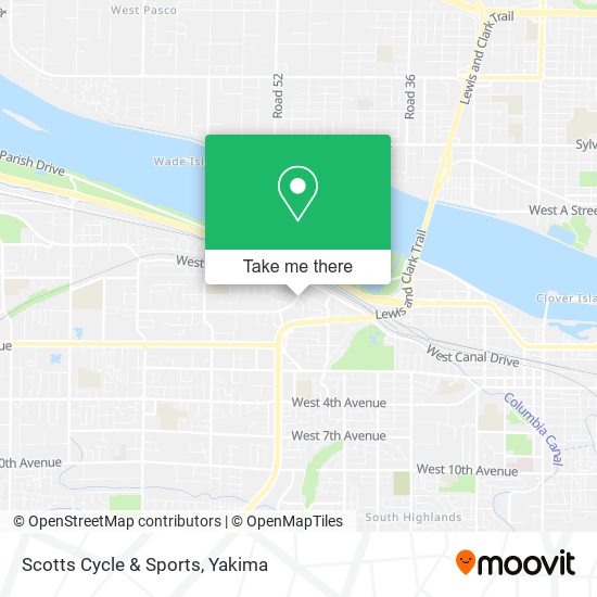 Mapa de Scotts Cycle & Sports
