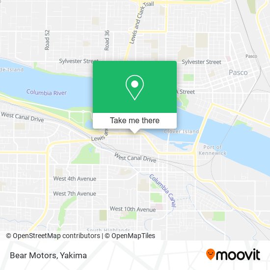 Mapa de Bear Motors