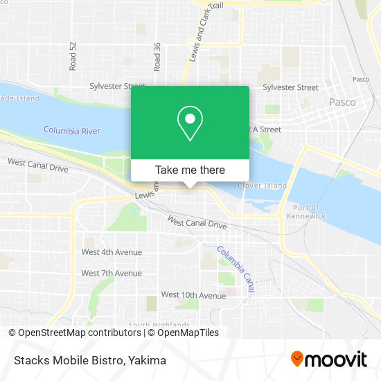 Stacks Mobile Bistro map