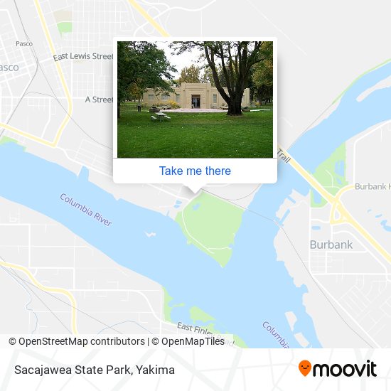 Mapa de Sacajawea State Park