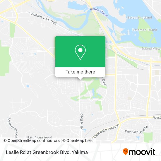 Mapa de Leslie Rd at Greenbrook Blvd