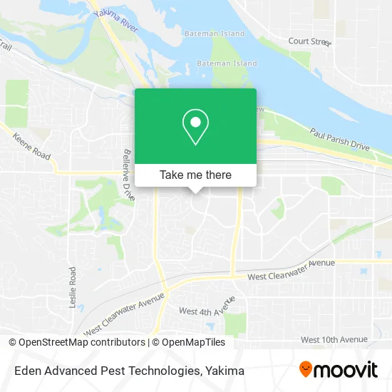 Mapa de Eden Advanced Pest Technologies
