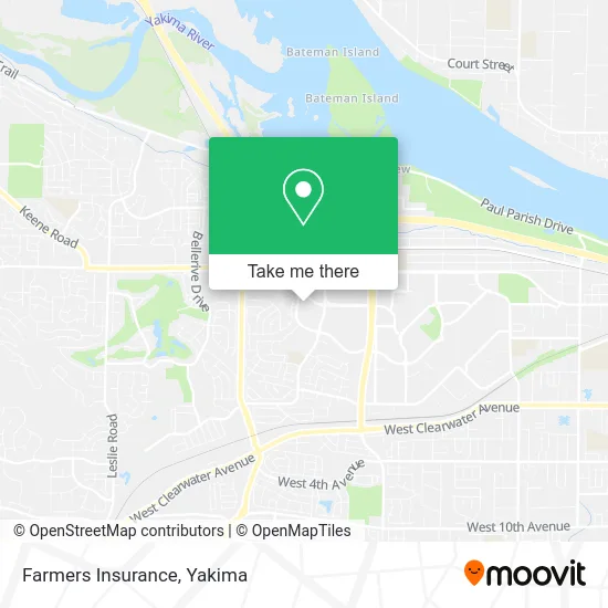 Farmers Insurance map