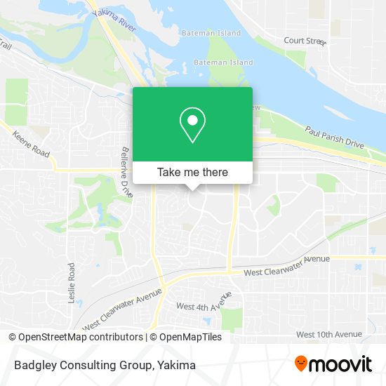 Mapa de Badgley Consulting Group