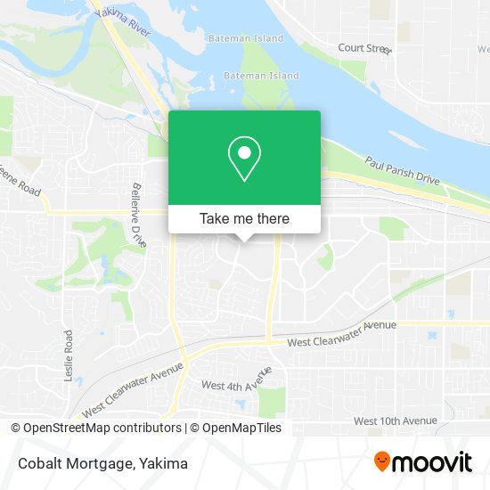 Mapa de Cobalt Mortgage