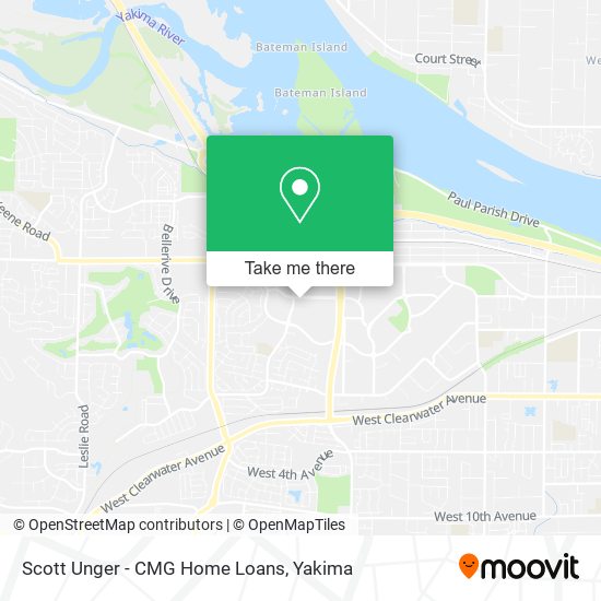 Scott Unger - CMG Home Loans map