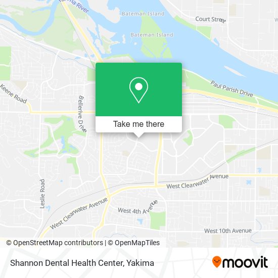 Mapa de Shannon Dental Health Center