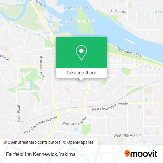 Mapa de Fairfield Inn Kennewick