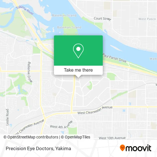 Precision Eye Doctors map