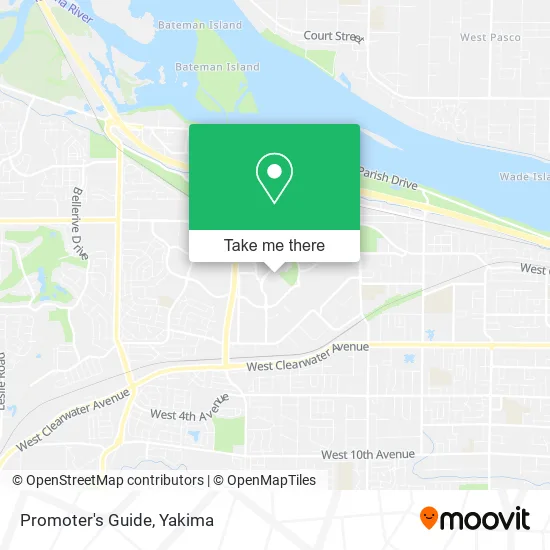 Promoter's Guide map