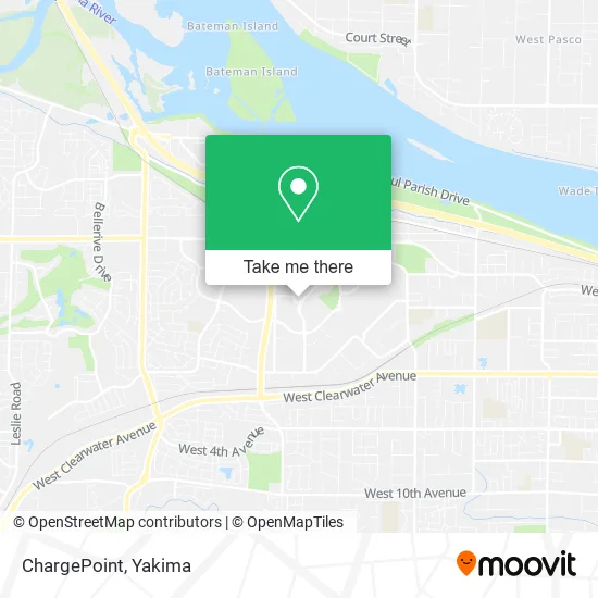 ChargePoint map