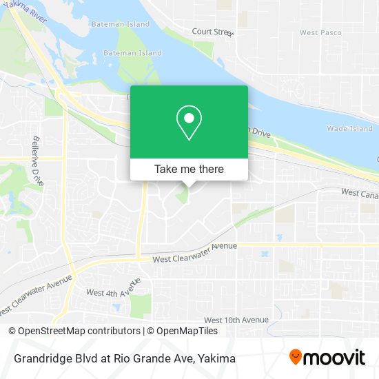 Mapa de Grandridge Blvd at Rio Grande Ave