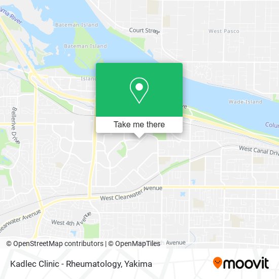 Kadlec Clinic - Rheumatology map
