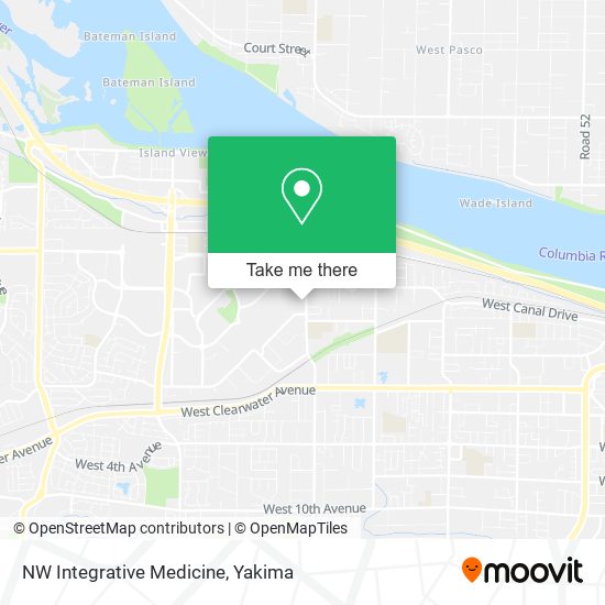NW Integrative Medicine map