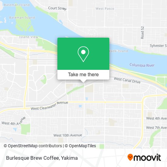 Mapa de Burlesque Brew Coffee