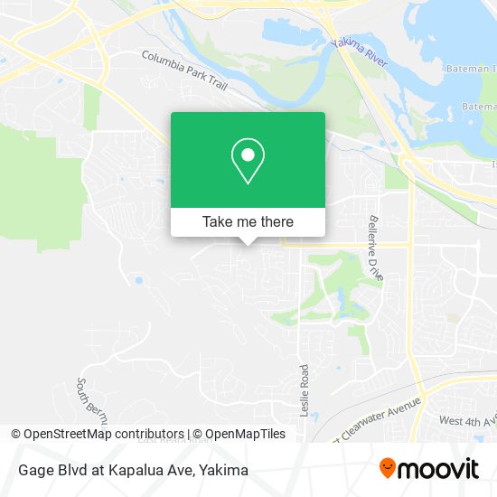 Mapa de Gage Blvd at Kapalua Ave