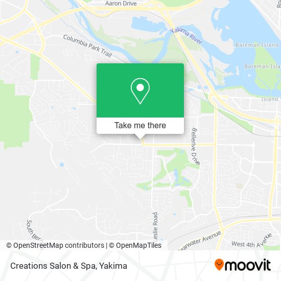 Mapa de Creations Salon & Spa