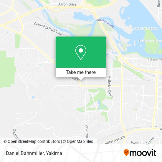 Mapa de Daniel Bahnmiller