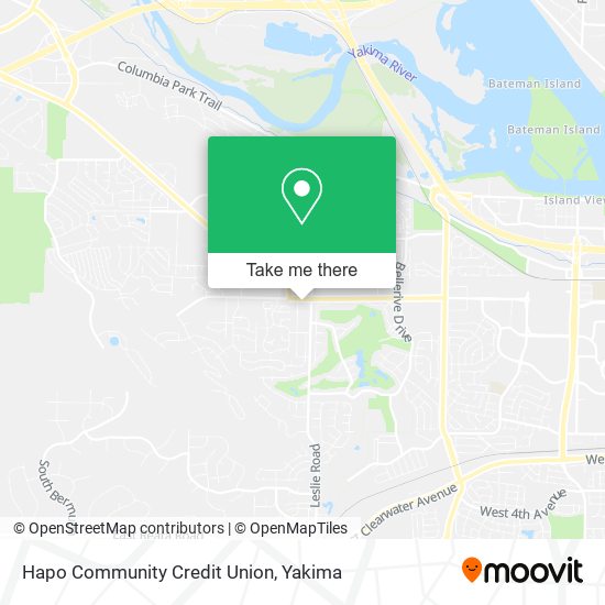 Mapa de Hapo Community Credit Union